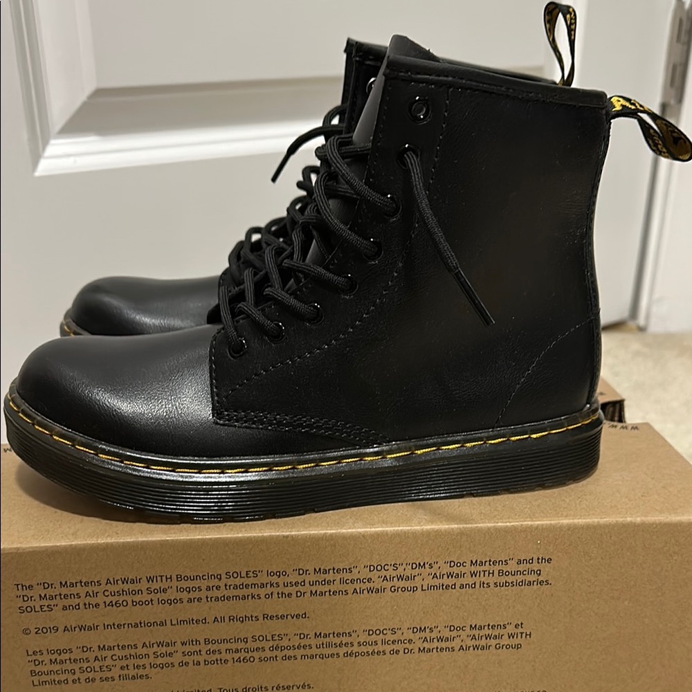 Dr. Martens Kids Black Boots
